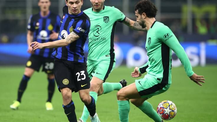 Inter de Milán toma ventaja por la mínima ante el Atlético de Madrid en la ida de los Octavos de Final