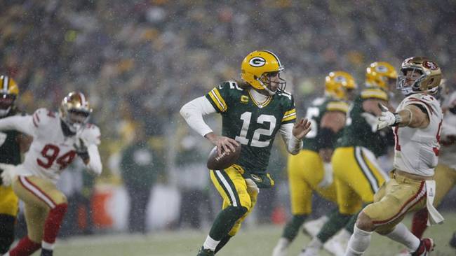 Aaron Rodgers Green Bay Packers. Foto: GETTY