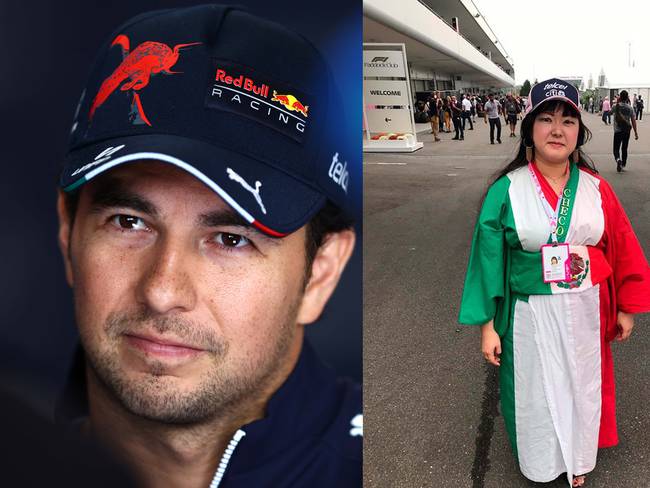 Checo Pérez tiene una fan japonesa y por admiración al piloto aprendió español y hasta el himno de México