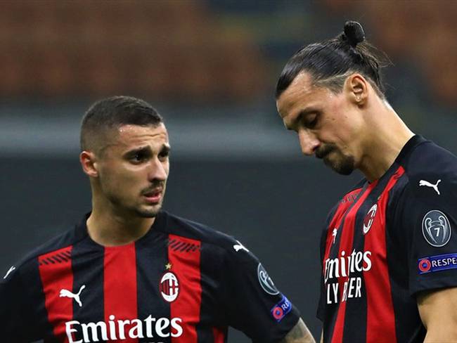 Zlatan AC Milan derrota. Foto: Getty Images