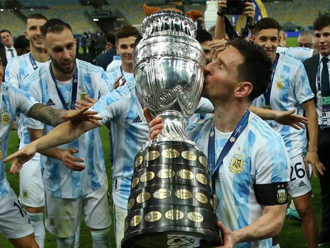 Messi - Copa América. Foto: GettyImages