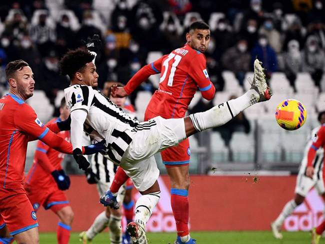 Napoli no pudo en casa de la Juventus. Foto: getty