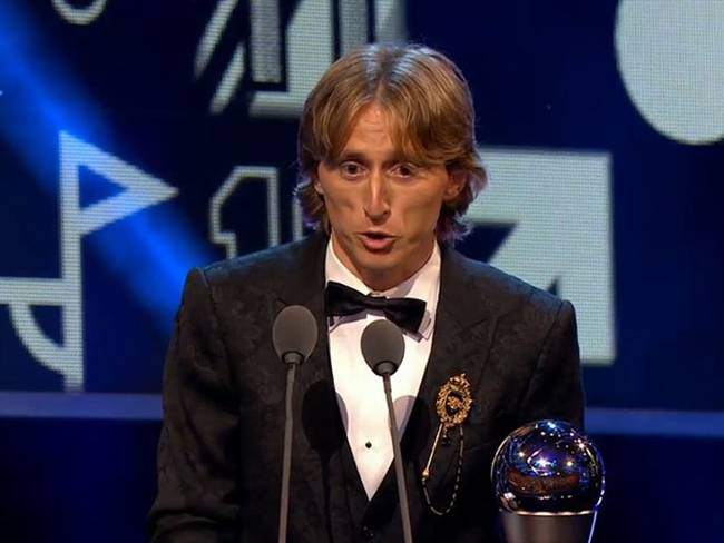 Luka Modri&#263; gana el mejor jugador del año. Foto: W Deportes