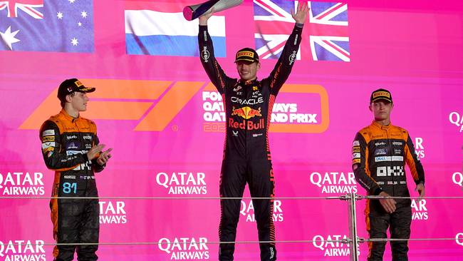 Max Verstappen Red Bull Campeón GP Qatar 2023