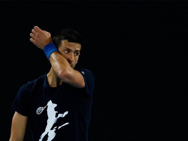 Australia ha vuelto a la carga contra el tenista serbio. Foto: getty
