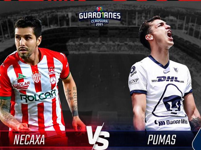 Necaxa vs Pumas . Foto: Especial
