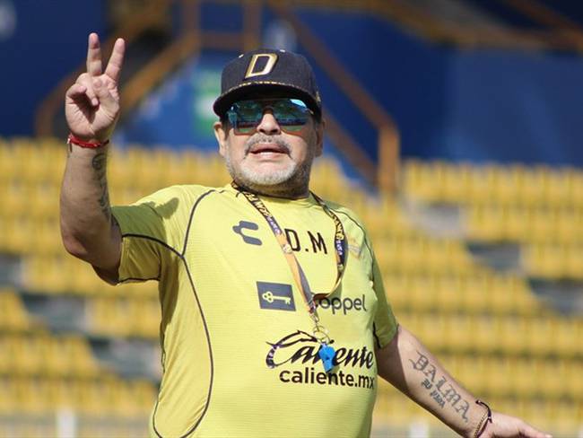 Diego Maradona. Foto: Facebook Dorados de Sinaloa