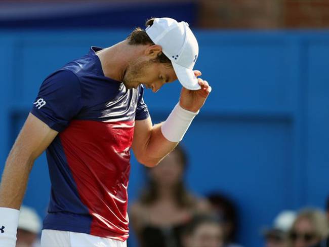 Andy Murray se lamenta. Foto: Getty images