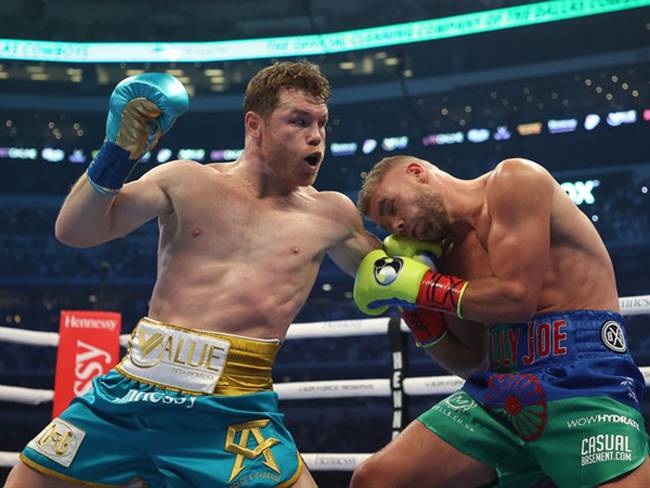 Canelo vs Saunders . Foto: Getty Images
