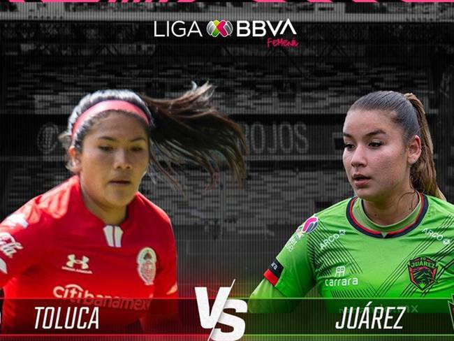 Toluca Juárez Liga MX Femenil. Foto: W Deportes