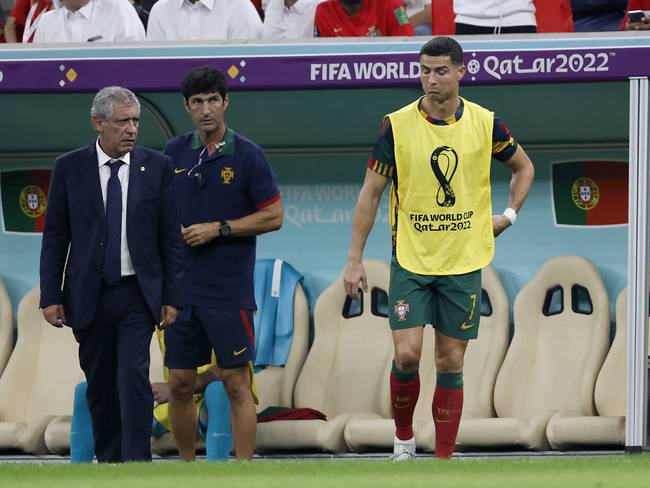 Cristiano Ronaldo no quiso entrenar con los suplentes tras el Portugal vs Suiza 
