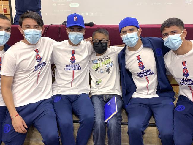 Cruz Azul visita el hospital Tláhuac en el Día Internacional de la lucha contra el cáncer infantil