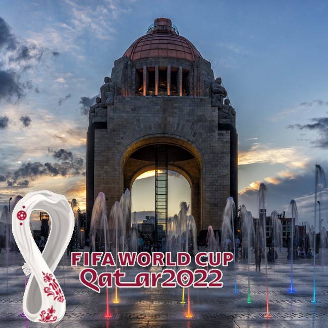 Todos los juegos del Mundial serán trasmitidos totalmente gratis en el Monumento a la Revolución