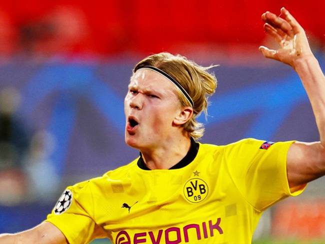 Erling Haaland Borussia Dotrmund. Foto: Getty Images