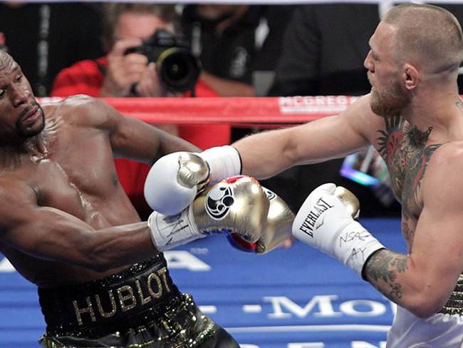 Ambos peleadores se rindieron en elogios. Foto: Getty Images
