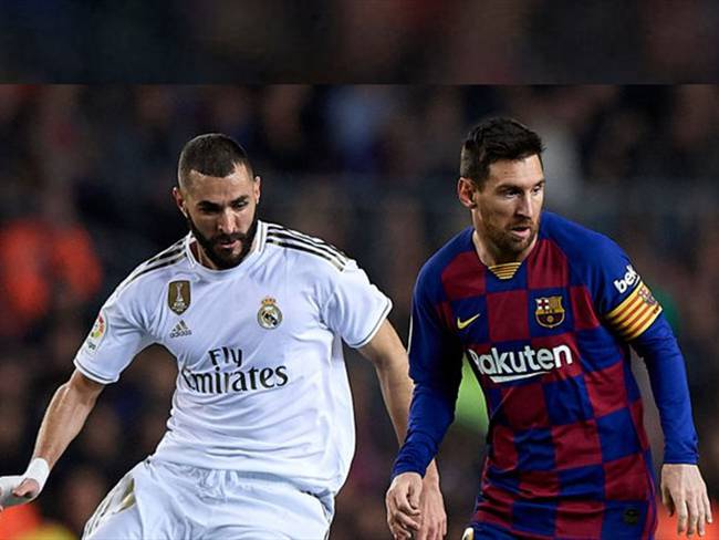Benzema vs Messi. Foto: Getty Images