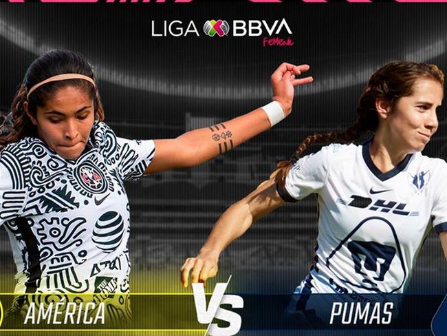 América vs Pumas Liga MX Femenil. Foto: W Deportes