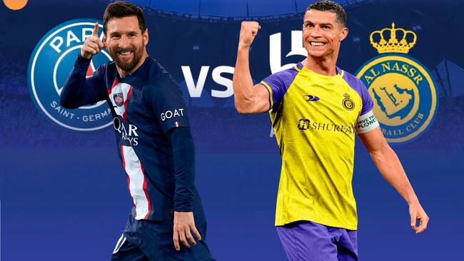 PSG vs Riyadh Season; Dónde VER el partido Messi vs CR7