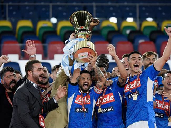 Napoli campeón de Coppa Italia. Foto: Getty Images