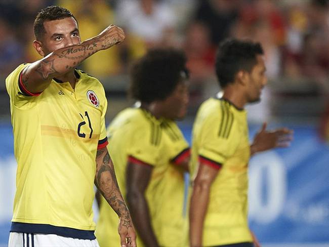 Edwin Cardona con la Selección Colombia. Foto: Getty Images