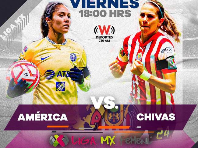 América vs Chivas Femenil, EN VIVO, DÓNDE VER Y A QUÉ HORA, semifinal de  ida, Liga MX Femenil : América vs Chivas Femenil, EN VIVO, DÓNDE VER Y A  QUÉ HORA, semifinal