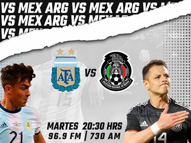 México vs Argentina por W Radio y W Deportes. Foto: Especial