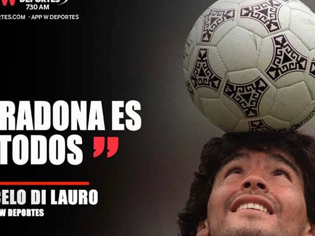 Diego Armando Maradona. Foto: Getty Images / W Deportes