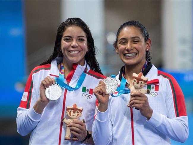 Alejandra Orozco y Gabriela Agundez Clavados. Foto: Mexsport