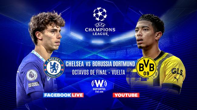 Chelsea vs Borussia Dortmund, Champions League EN VIVO