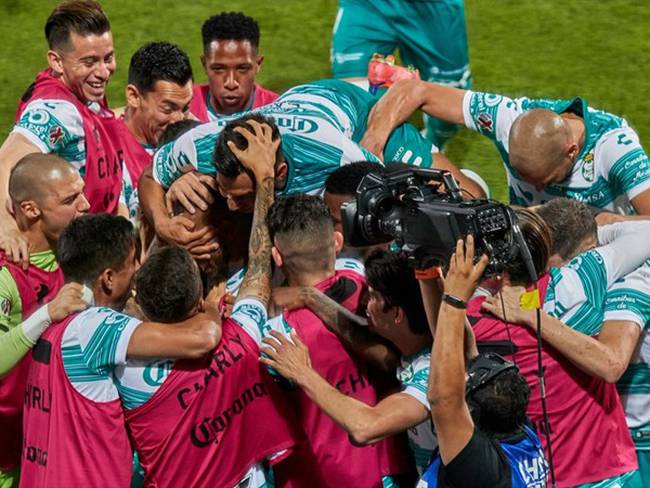 Santos Laguna goleó al Puebla. Foto: Mexsport