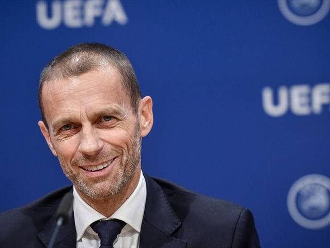 Eurocopa. Aleksander &#268;eferin presidente de la UEFA. Foto: Getty Images