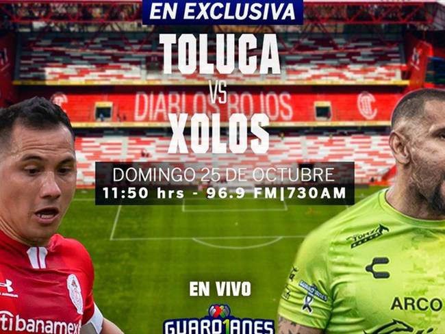 Toluca vs Xolos. Foto: W Deportes