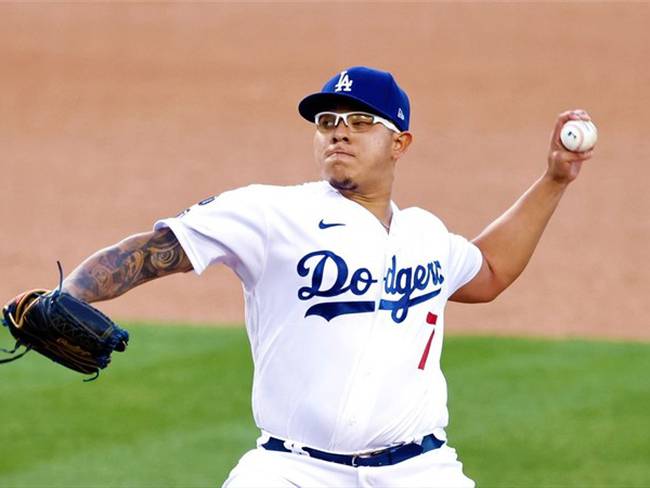 Julio Urías Dodgers MLB. Foto: Getty Images