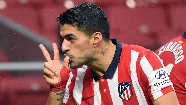 Luis Suárez Atlético de Madrid. Foto: Getty Images