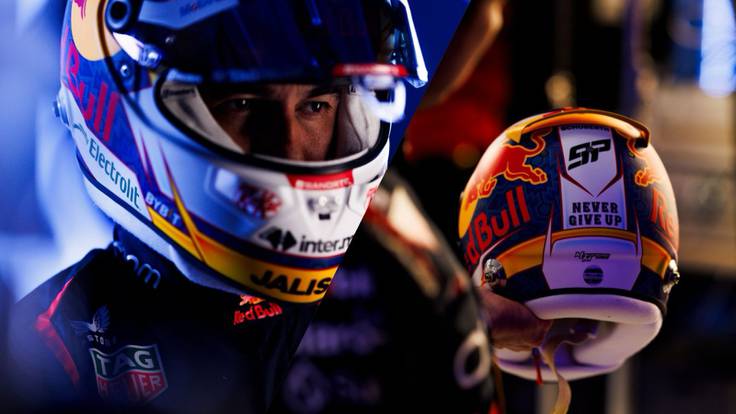 Sergio ‘Checo’ Pérez deslumbra con su nuevo casco para la temporada 2024 de Fórmula 1