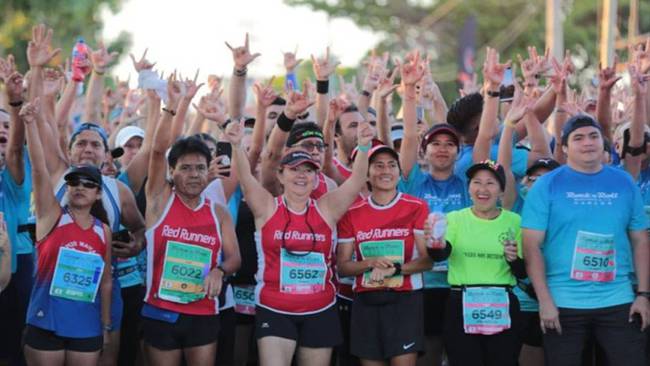 Maratón internacional de Cancún . Foto: Especial