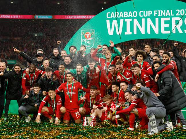 Liverpool campeón de la Carabao Cup, tras vencer al Chelsea