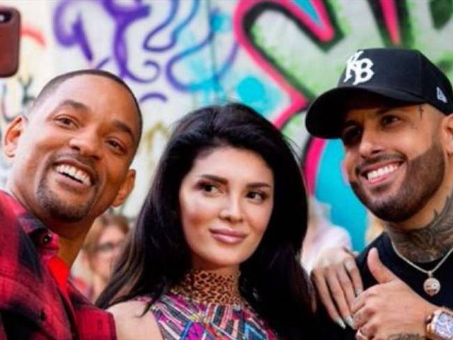 Nicky Jam y Will Smith presentan &quot;Live It Up&quot;. Foto: W Deportes