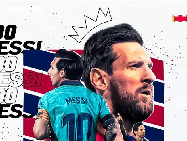 Lionel Messi llega a 700 goles. Foto: W Deportes