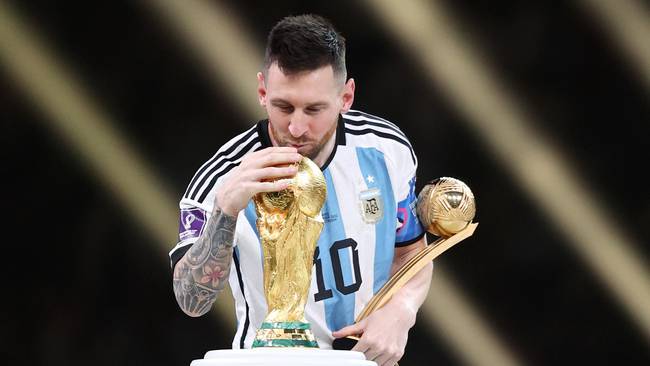 Lionel Messi ganó la Copa del Mundo.