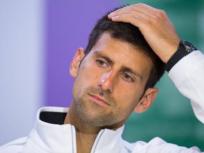 Novak Djokovic está en problemas. Foto: Getty Images