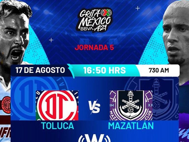 Toluca vs Mazatlán . Foto: wdeportes