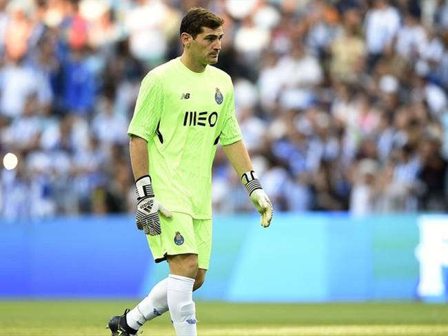 Iker Casillas durante un encuentro. Foto: Getty Images
