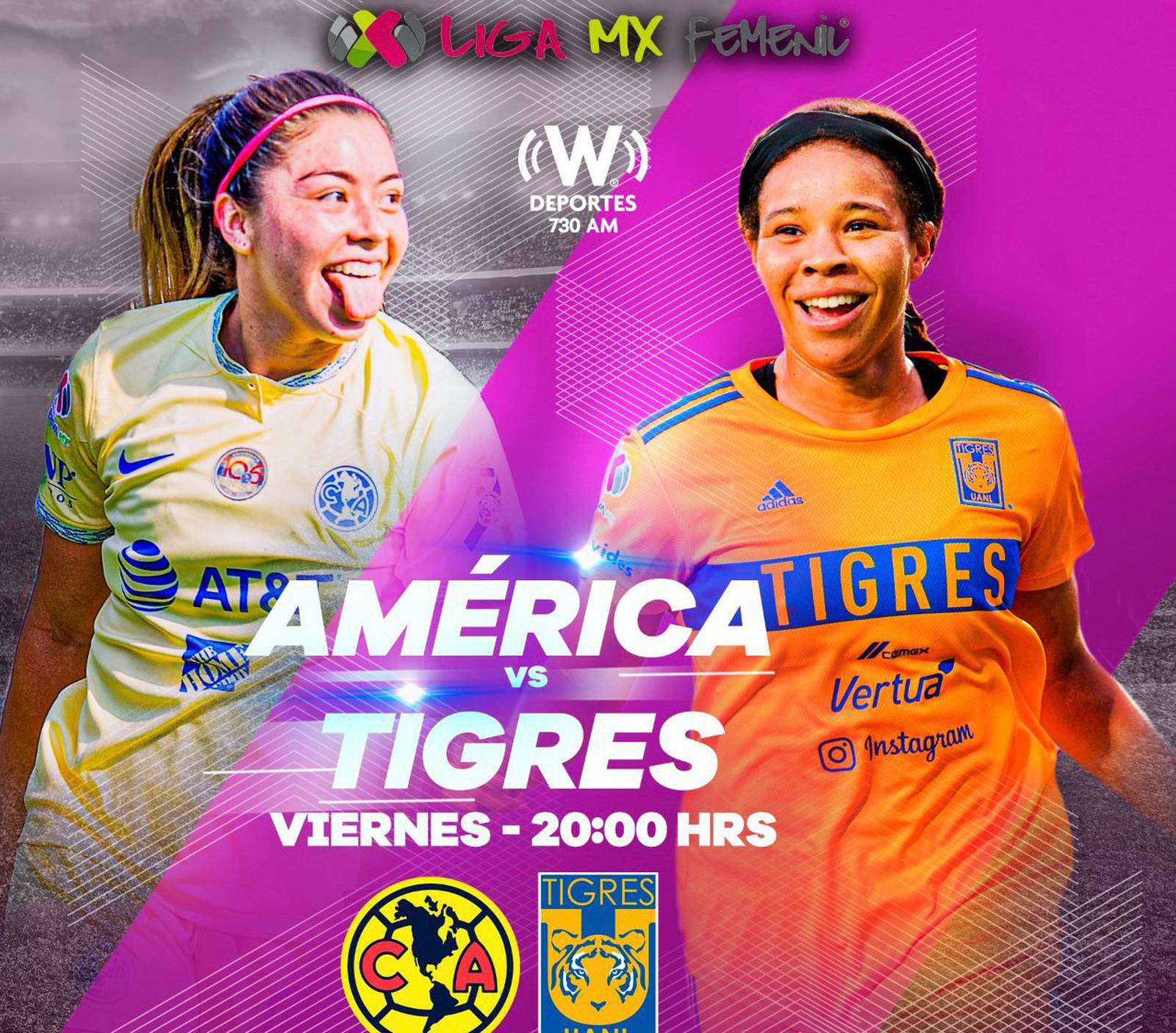 América vs Tigres Femenil, EN VIVO, DÓNDE Y A QUÉ HORA VER, FINAL DE IDA  LIGA MX FEMENIL