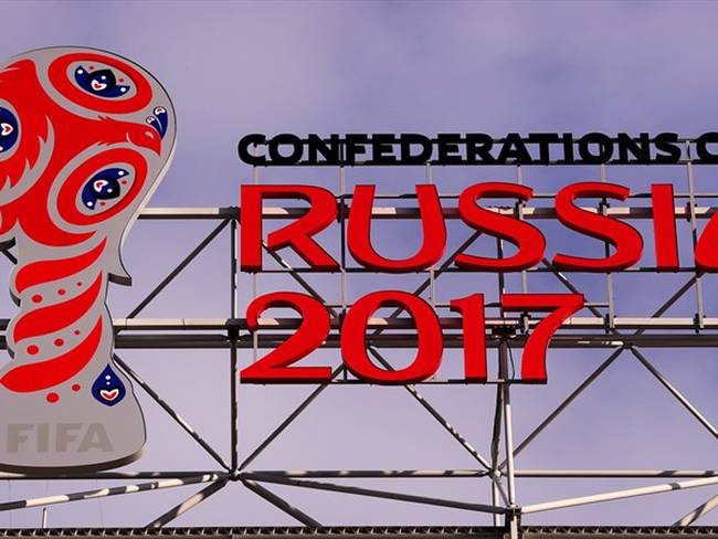 Escudo Copa Confederaciones Rusia 2017. Foto: Getty Images