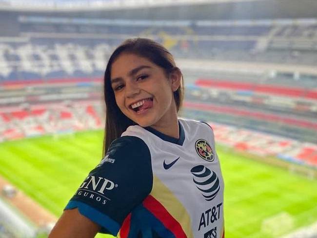 Jana Gutiérrez América Femenil. Foto: Instagram Jana Gutiérrez