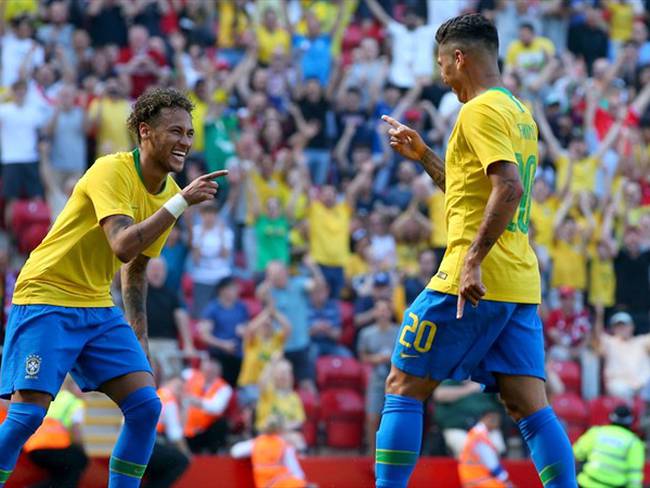 Neymar volvió. Foto: Getty Images