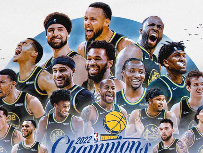 Los Warriors de Golden State son Campeones de la NBA