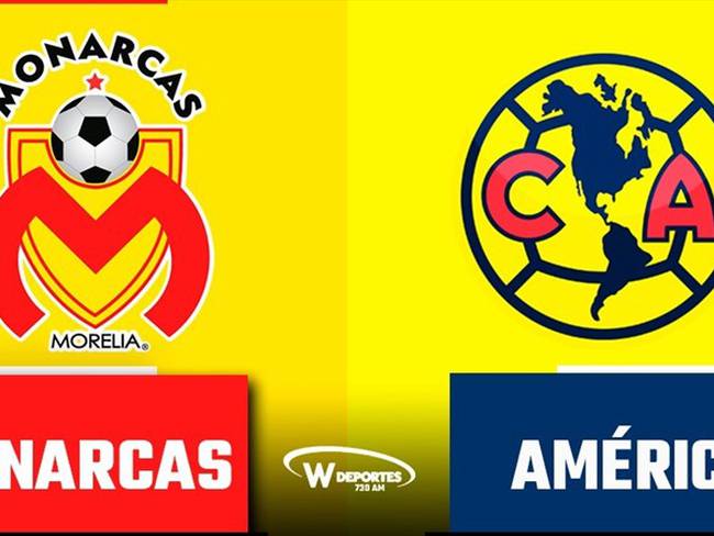 Monarcas vs América en vivo online . Foto: W Deportes