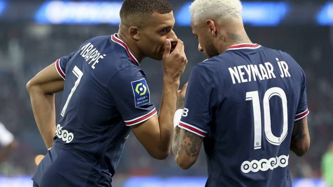 Neymar y Mbappé podrían dejar de jugar juntos